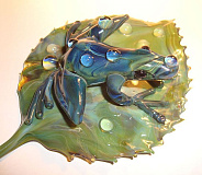 Интерьерная композиция "Лягушки"