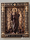 Резная Икона Архангел Михаил